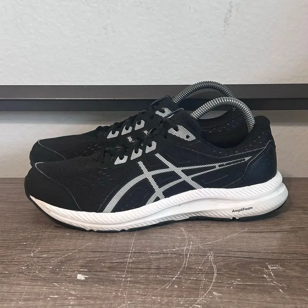 Asics Gel Contend 8 Women’s Athletic Running Shoes Sneakers Size 8.5 Black